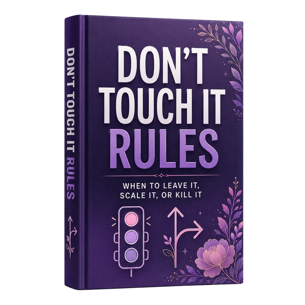 The Don't Touch It Rules hardcover book